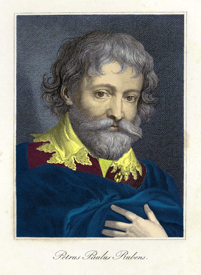 Portrét Pierre Paul (Pierre-Paul) Rubens (nebo Peter Paul nebo Petrus Paulus) (1577-1640), vlámský malíř a karikaturista od Unknown artist