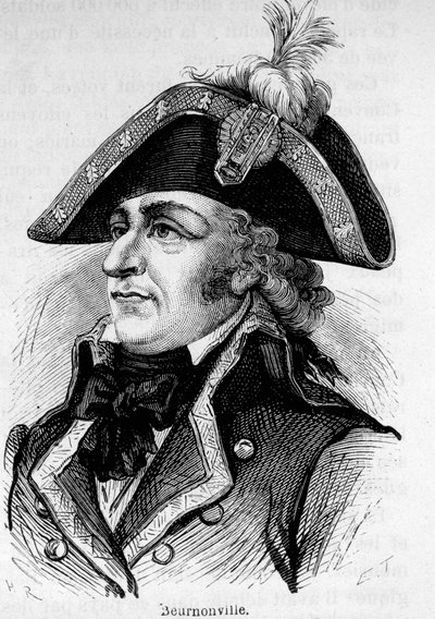 Portrét Pierra Riela, hraběte a poté markýze de Beurnonville, maršála Francie (1752-1821). od Unknown artist