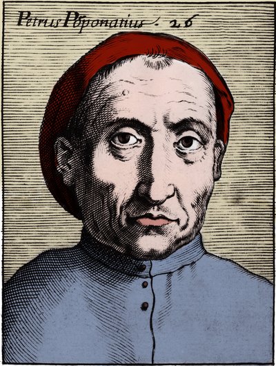 Portrét Pietra Pomponazziho (1462-1525) (Pomponace) (Petrus Pomponatius) italský filozof. od Unknown artist