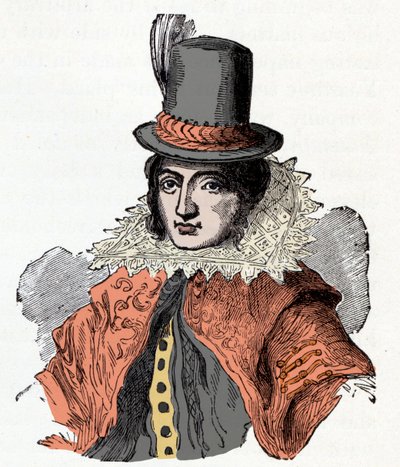 Portrét Pocahontas (Matoaka, Amatute), poté Rebecca Rolfe (asi 1595-1617) od Unknown artist