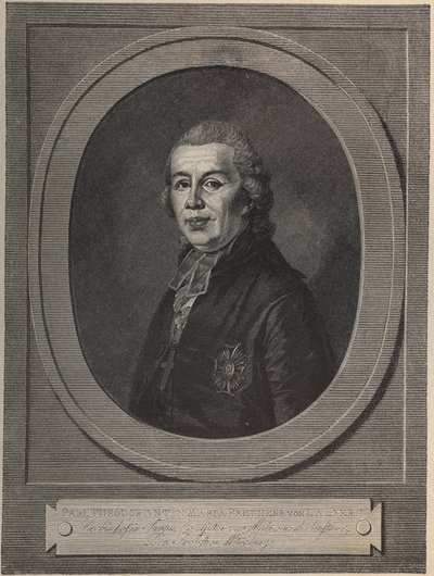 Portrét prince Karla Theodora von Dalberg (1744-1817), arcibiskupa a státníka, spisovatele a filozofa od Unknown artist
