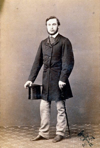 Portrét Ricciottiho Garibaldiho (1847-1924), syna italského patriota Giuseppe Garibaldiho a jeho první manželky Anity od Unknown artist