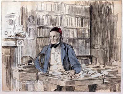 Portrét Richarda Owena (1810-1890), anglického přírodovědce. od Unknown artist