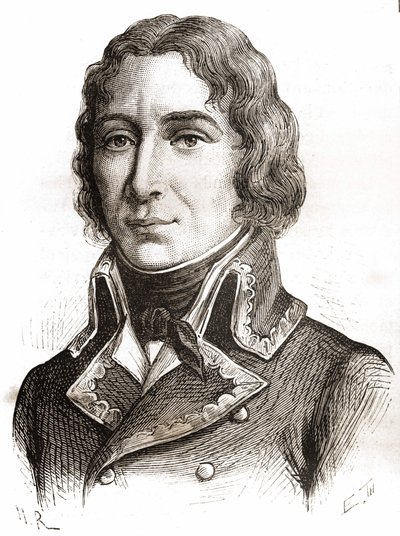 Portrét Richepanse. 19. století rytina. od Unknown artist