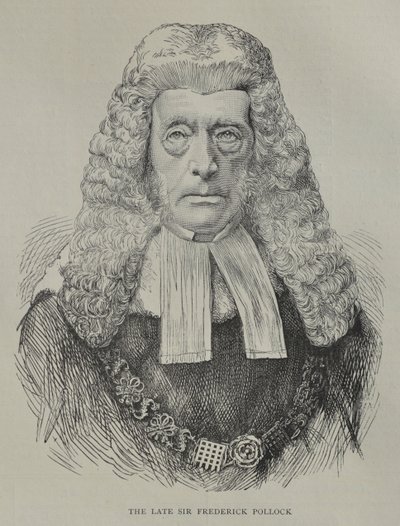 Portrét sira Fredericka Pollocka od Unknown artist