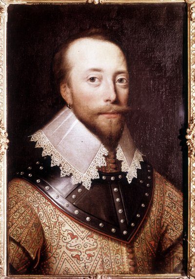 Portrét sira Martina Frobishera (1535-1594), anglického mořeplavce. od Unknown artist