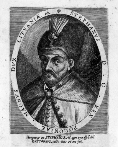 Portrét Štěpána I. Báthoryho (1533-1586), sedmihradského prince a polského krále. od Unknown artist