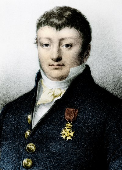 Portrét Surcoufa - rytina od Unknown artist