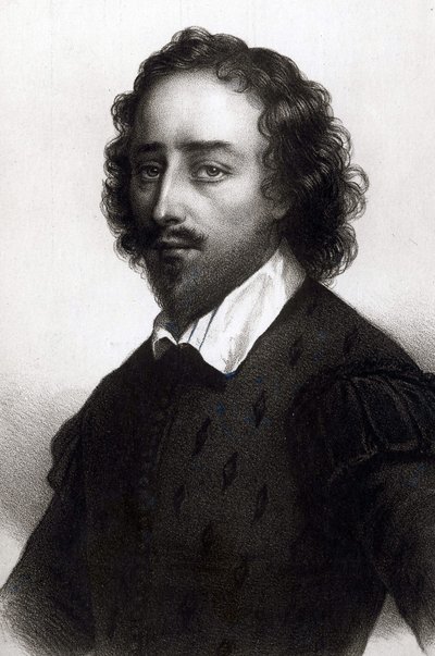 Portrét Williama Shakespeara. anglický dramatický básník (1564 až 1616) od Unknown artist