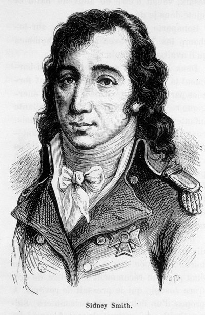 Portrét Williama Sidneyho Smithe (1764-1840), anglického admirála. od Unknown artist