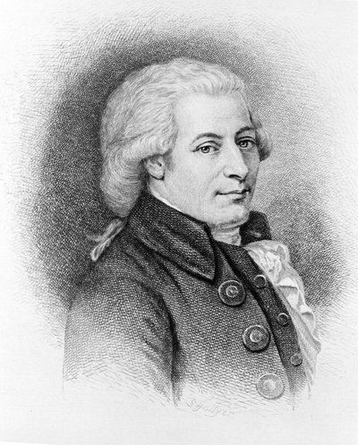 Portrét Wolfganga Amadea Mozarta (1756 - 1791). od Unknown artist
