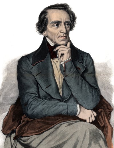 Portrét anglického operního skladatele Giacoma Meyerbeera (1791-1864) Rytina od Unknown artist