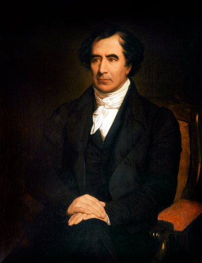 Portrét fyzika Francoise Araga od Unknown artist