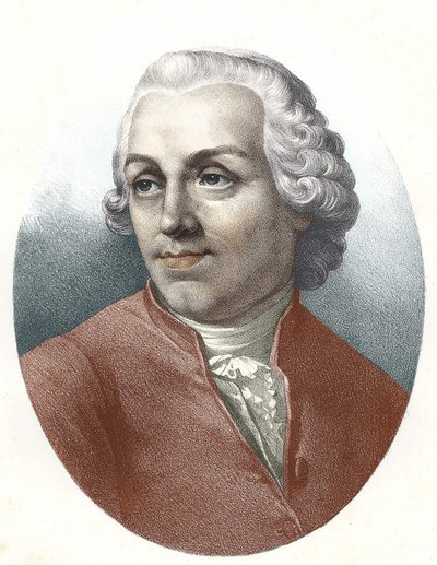 Portrét abbé Etienne Bonnot de Condillac (1715 - 1780), francouzský filozof. od Unknown artist