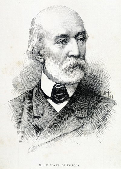 Portrét hraběte de Fallux (1811 - 1886), francouzského politika. od Unknown artist