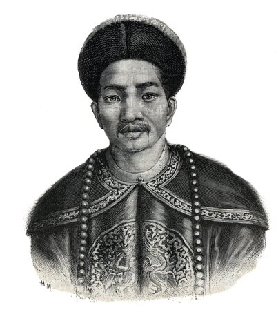 Portrét japonského císaře Mutsuhita (Meiji Tenno od Unknown artist