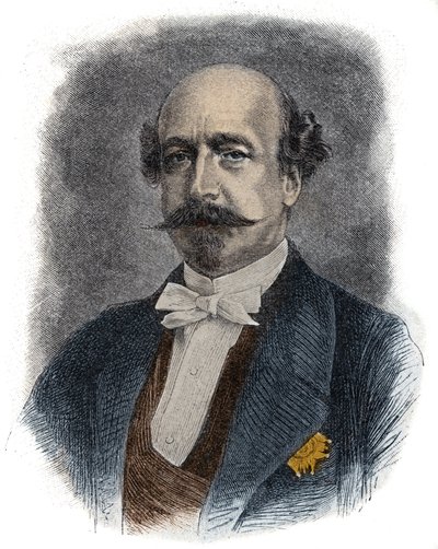 Portrét francouzského finančníka a politika Charlese de Morny dit Comte de Morny (nebo vévoda) (1811-1865), nevlastní bratr Napoleona III. od Unknown artist