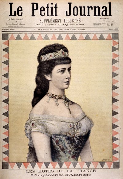 Portrét císařovny Alžběty Rakouské (Sissi) od Unknown artist