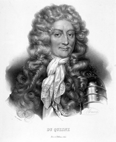 Portrét markýze Abrahama Duquesna, francouzského námořníka (1610-1688) od Unknown artist