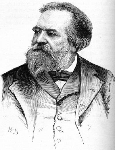 Portrét spisovatele Paula Bocage (1822-1887) od Unknown artist