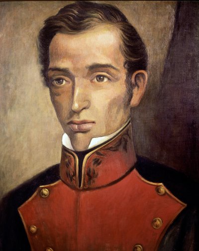 Portrét politika Francisco Garcia Salinas (1786-1841) Anonymní obraz - Mexico City 19. století, Národní historické muzeum, Chateau de Chapultepec od Unknown artist
