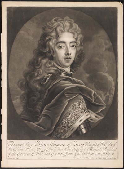 princ Evžen Savojský od Unknown artist