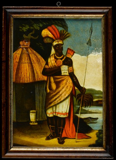 Tisk s názvem "Slave Trade Abolished" (Zrušení obchodu s otroky) 1806 od Unknown Artist