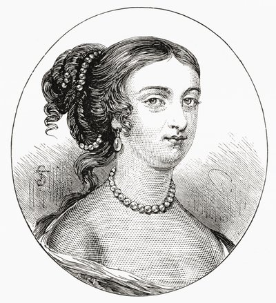 Rachel Wriothesley, Lady Russell, C. 1636 - 1723. Anglická šlechtična, dědička a autorka. From Our Own Country Publikováno 1898 ©UIG/Leemage od Unknown artist
