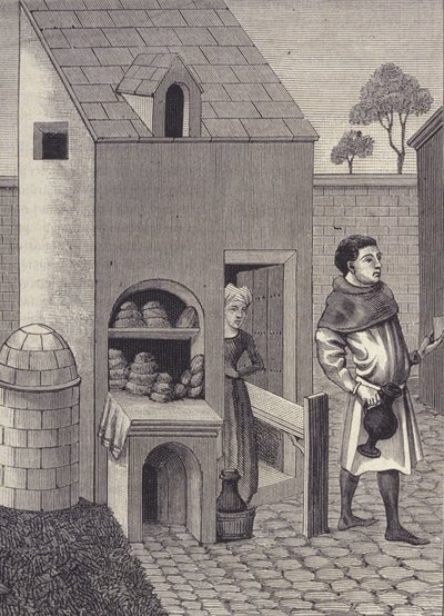 Zastoupení pekaře v 15. století. od Unknown artist