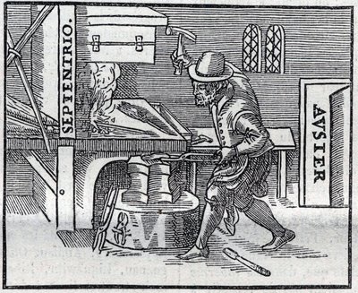 Reprodukce rytiny díla z roku 1600 „De Magnete, Magneticisque Corporibus, et de Magno Magnete Tellure““ (neboli Magnetismus a magnetická tělesa a Velký magnet Země) od Williama Gilberta (nebo Williama Gylberdea od Unknown artist