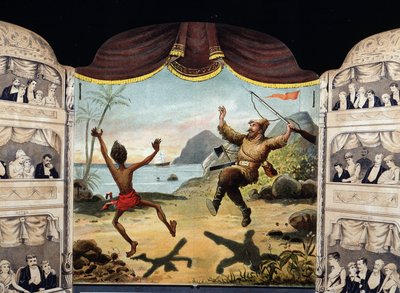 Robinson Crusoe a pátek od Unknown artist
