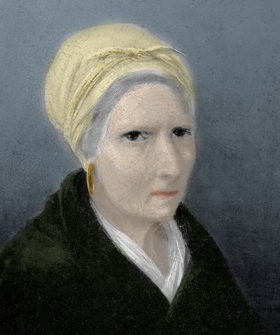Rosa Raimondi (1776-1852) matka Giuseppe Garibaldiho - matka Giuseppe Garibaldiho - kresba podle anonymního obrazu. od Unknown artist