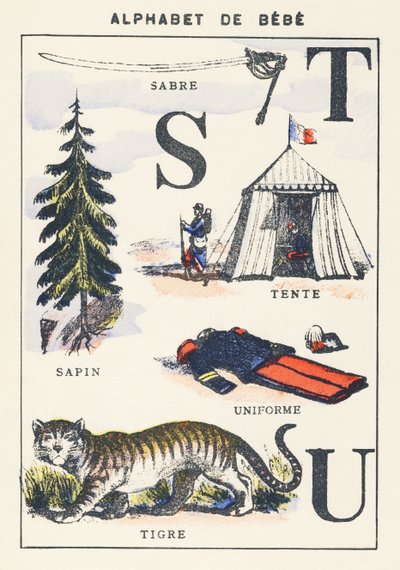 S T U: šavle, pro, nájem, tygr, uniforma od Unknown artist