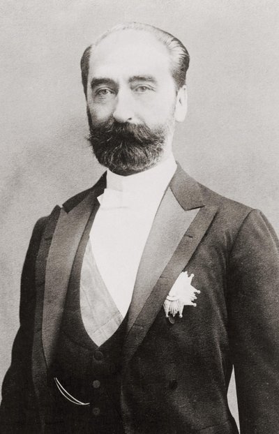 Sadi Carnot (1837-1894), prezident Francouzské republiky v roce 1887. od Unknown artist