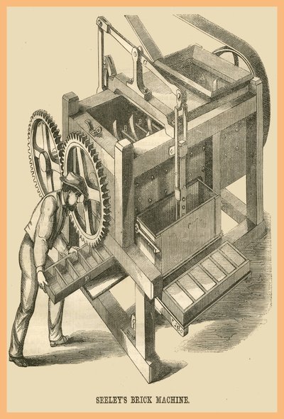 Seeleys Brick Machine od Unknown Artist