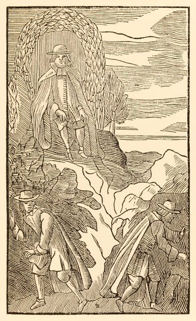 Mají ti, kteří se mýlili, začít, ale správně skončit? od The Pilgrims Progress From This World, To That What Is To Come John Bunyan (1628-1688) Christian šplhá na kopec obtíží, zná toho správného otce od Unknown