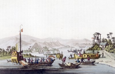 Lodě z Cochinchiny. Knihovna dekorativního umění v Paříži v „Starověkém a moderním kostýmu““ od Unknown artist
