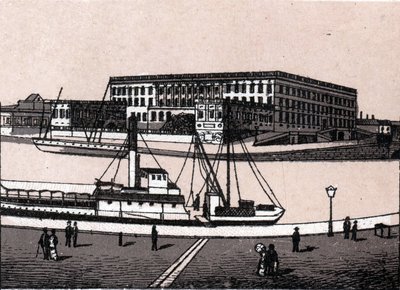 Stockholm, Švédsko: pohled na královský hrad (Royal Castle). v „“ Svět ilustruje 168 pohledů““ Nedatováno (konec 19. století) od Unknown artist