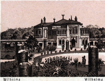 Stuttgart, Německo: pohled na Wilhelmu. v „“ Svět ilustruje 168 pohledů““ Nedatováno (konec 19. století) od Unknown artist