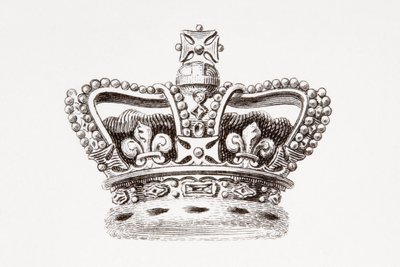 The Crown of England, vydáno v roce 1820 (tisk) od Unknown artist