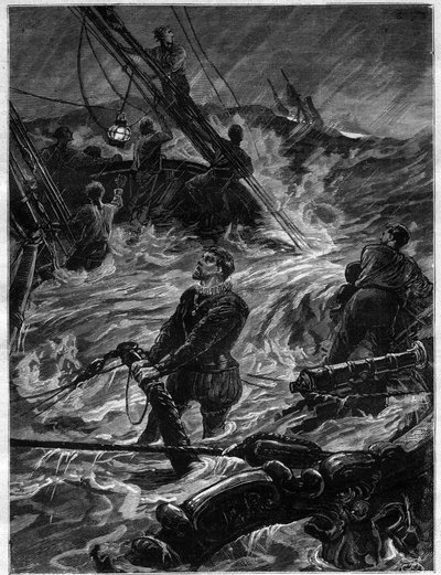 Smrt sira Humphreyho Gilberta od Unknown artist