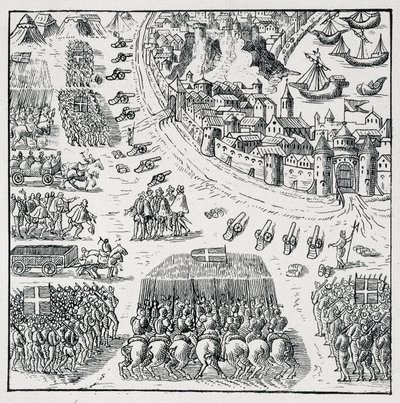 Poté, co byl vévoda z Anjou (Jindřich III.) zvolen polským králem (v roce 1573) a byl nucen neustále přebírat tuto korunu, bylo obléhání La Rochelle zrušeno a Rochelloisům bylo vyhověno vše, o co sami žádali. pro od Unknown artist