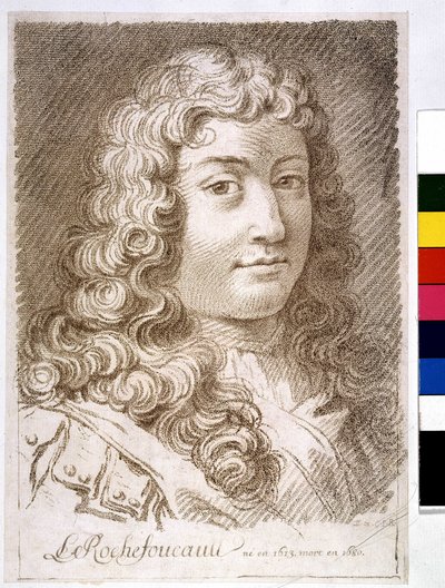 Vévoda z La Rochefoucault - tisk od Unknown artist