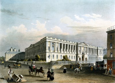Louvre kolem roku 1840 od Unknown artist