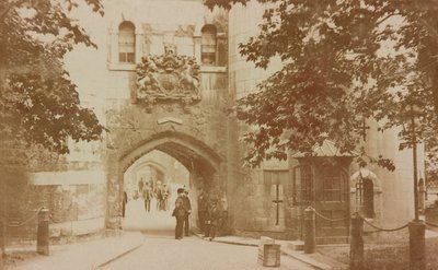 Střední věž, asi 1903 (pohlednice) od Unknown Artist