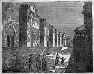 Mešita Cordoba ve Španělsku. Dnes křesťanská katedrála od Unknown artist