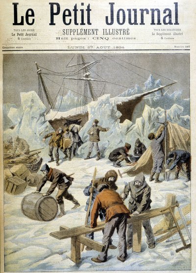 The Wellman Polar Expedition: Camp on the Ice, “”The Petity Journal””, 27/08/1894 od Unknown artist