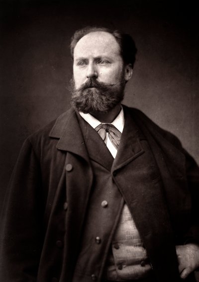 Umělec Henri-Paul Motto fotografoval u příležitosti pařížského salonu v roce 1881 od Unknown