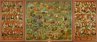 Rodokmen babenberských markrabat a vévodů, prvních vládců "Ostarrichi" od Unknown Artist