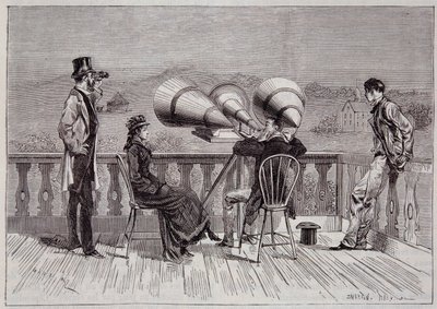 Megafon od Thomase Edisona - v „“La Nature““ 1878 od Unknown artist